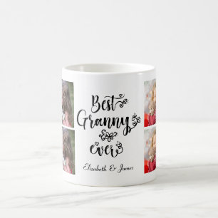 Niedlich Collage Foto Bestes Granny Ever Grandma G Kaffeetasse