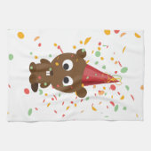 Niedlich Confetti Party Beaver Handtuch (Horizontal)