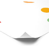 Niedlich Confetti Party Beaver Poster (Ecke)