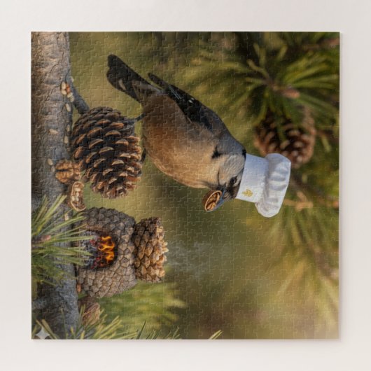 Niedlich Cooking Koch Nutcracker Bird Puzzle (Horizontal)