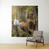 Niedlich Cooking Koch Nutcracker Bird Wandteppich (Beispiel)