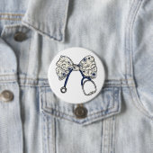 Niedlich Coquette Bow Coquette Bow Krankenpflege Button (Beispiel)