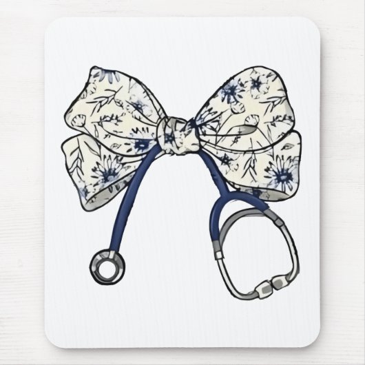 Niedlich Coquette Bow Coquette Bow Krankenpflege Mousepad (Vorne)