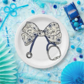 Niedlich Coquette Bow Coquette Bow Krankenpflege Pappteller (Party)