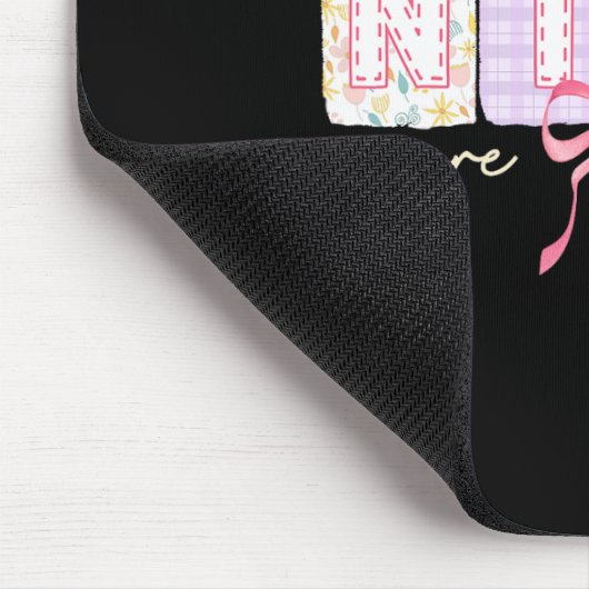Niedlich Coquette Bow Spring Nicu Nurse Mousepad (Ecke)