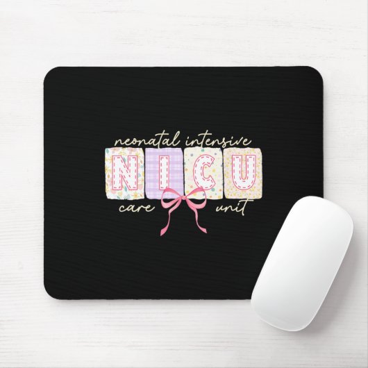 Niedlich Coquette Bow Spring Nicu Nurse Mousepad (Mit Mouse)