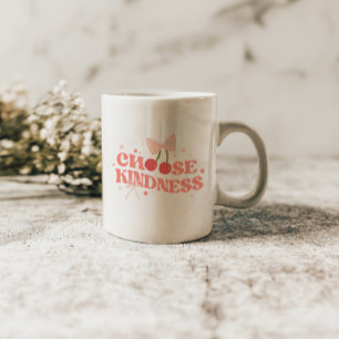 Niedlich Coquette Cherries & Bow 'Choose Kindness' Kaffeetasse