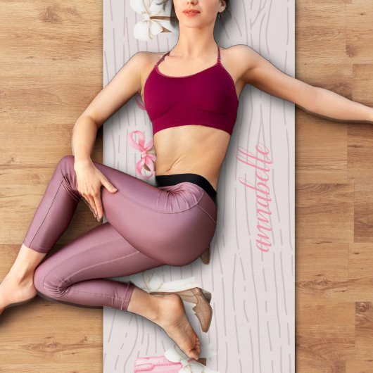 Niedlich Coquette Cowgirl Stiefel Personalisiert Yogamatte