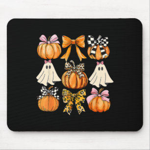 Niedlich Coquette Ghost Pink Coquette Bows Pumpkin Mousepad