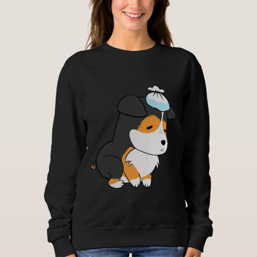 Niedlich Corgi 523 Sweatshirt (Vorderseite)