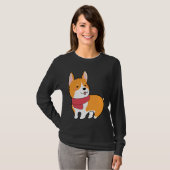Niedlich Corgi 527 T-Shirt (Vorne ganz)
