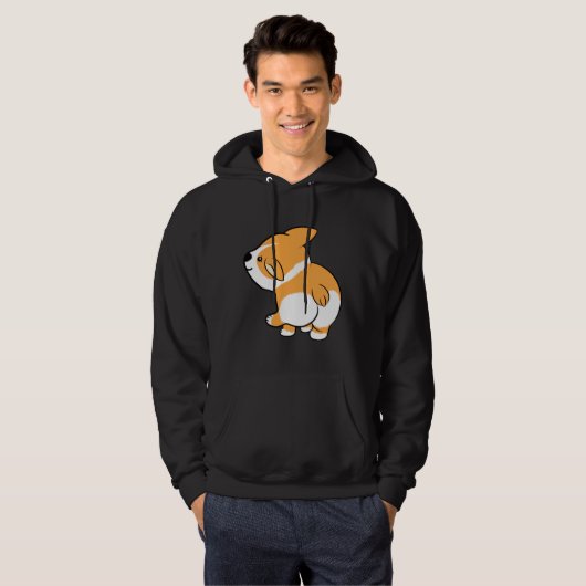Niedlich Corgi 731 Hoodie (Vorne ganz)