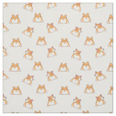 Niedlich Corgi Behinds Pattern Stoff (Muster)