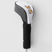 Niedlich Corgi Boba Golf Headcover (angewinkelt)