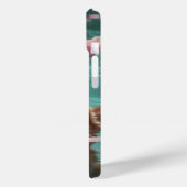 Niedlich Corgi Chill in Pool Case-Mate iPhone Hülle (Rückseite / Links)