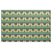 Niedlich Corgi Christmas Santa Stoff (Fat Quarter (45,7 x 55,9 cm))