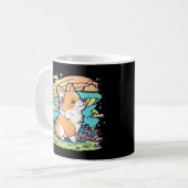 Niedlich Corgi Cool Pembroke Welsh Corgi 6 Kaffeetasse (Vorderseite Links)