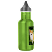 Niedlich Corgi Dog Art Edelstahlflasche (Links)