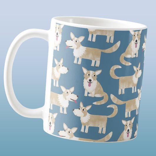 Niedlich Corgi Dog Kaffeetasse