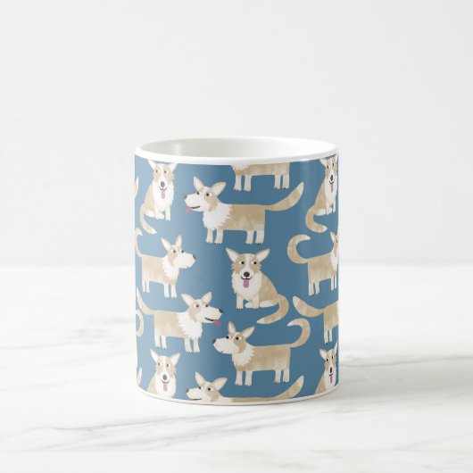 Niedlich Corgi Dog Kaffeetasse (Mittel)