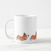 Niedlich Corgi Einfache Tasse (Links)