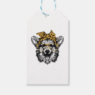 Niedlich Corgi Funny Dog Lover Geschenk Geschenkanhänger
