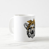 Niedlich Corgi Funny Dog Lover Geschenk Kaffeetasse (Vorderseite Links)