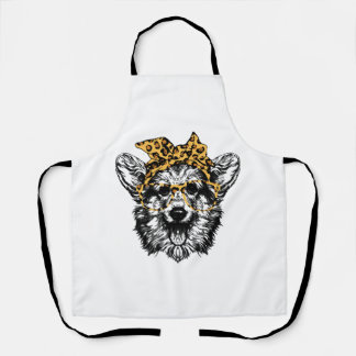 Niedlich Corgi Funny Dog Lover Geschenk Schürze