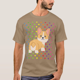 Niedlich Corgi Gifts Kawaii Corgi Chibi Corgi Stuf T-Shirt