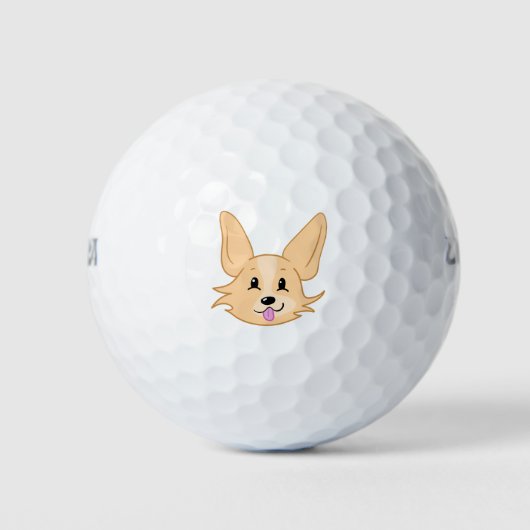Niedlich Corgi Golf Balls Golfball (Vorderseite)
