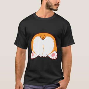 Niedlich Corgi Heart Hintern 727 T-Shirt