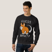 Niedlich Corgi Hintern Essential Sweatshirt (Vorne ganz)