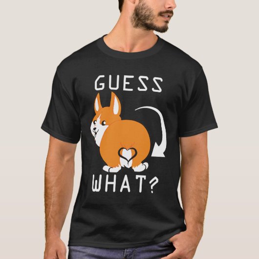 Niedlich Corgi Hintern Essential T-Shirt (Vorderseite)