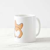 Niedlich Corgi Hintern Tasse (VorderseiteRechts)