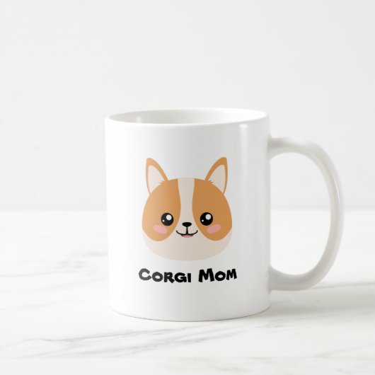 Niedlich Corgi Kaffeetasse (Rechts)