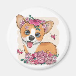 Niedlich Corgi Magnet