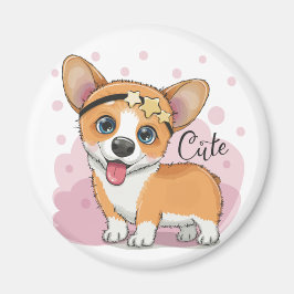 Niedlich Corgi Magnet