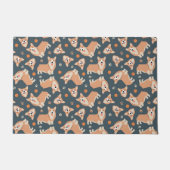 Niedlich Corgi Muster Fußmatte (Vorderseite)