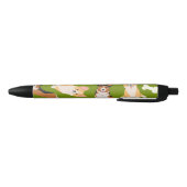 Niedlich Corgi Muster Green Kugelschreiber (Unterseite)