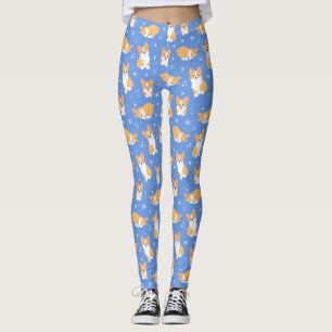 Niedlich Corgi Muster Leggings