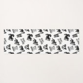 Niedlich Corgi Muster Yogamatte (Rückseite (Horizontal))