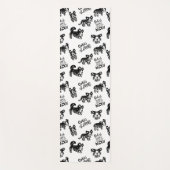 Niedlich Corgi Muster Yogamatte (Vorderseite)