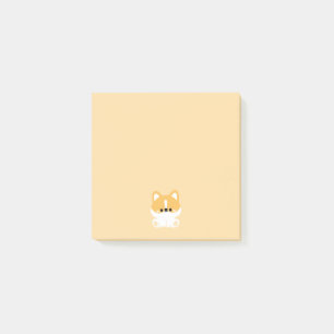 Niedlich Corgi Post-it Klebezettel