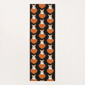 Niedlich Corgi Puppy Dog Yogamatte (Rückseite)