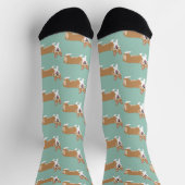 Niedlich Corgi Socken (Oben)