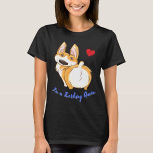 Niedlich Corgi Twerking Queen Best Twerk 917 T-Shirt
