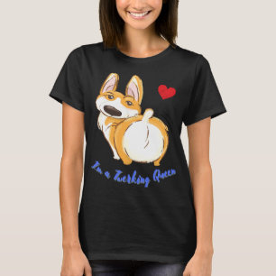 Niedlich Corgi Twerking Queen Best Twerk 917 T-Shirt