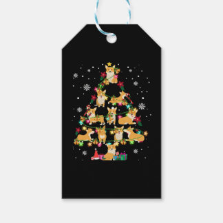 Niedlich Corgi Weihnachtsbaum Cool Weihnachten Cor Geschenkanhänger