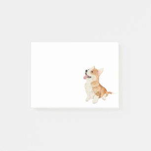 Niedlich Corgi Welppy Dog Cardigan Welsh Corgis Post-it Klebezettel
