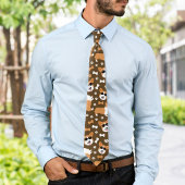 Niedlich Corgis Pembroke Welsh Corgi Funny Pattern Krawatte